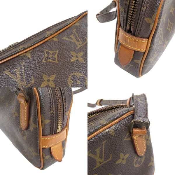 6 Louis Vuitton Pochette Marly Bandouliere Monogram Shoulder Bag Monogram Canvas