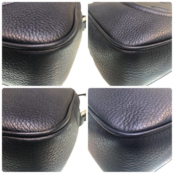 6 Gucci Soho Leather Shoulder Bag Black