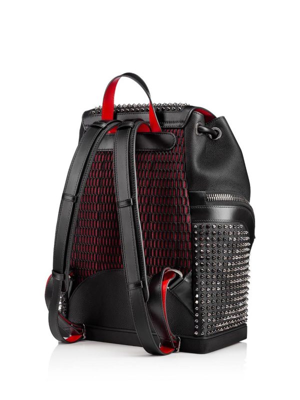 67482fd33ea461f ia 2 Christian Louboutin Black Backpack Calf Leather