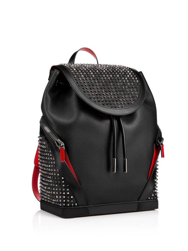 67482fd33ea461f ia 3 Christian Louboutin Black Backpack Calf Leather