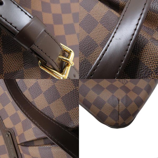 7 Louis Vuitton Bloomsbury PM Damier Ebene Shoulder Bag Damier Canvas