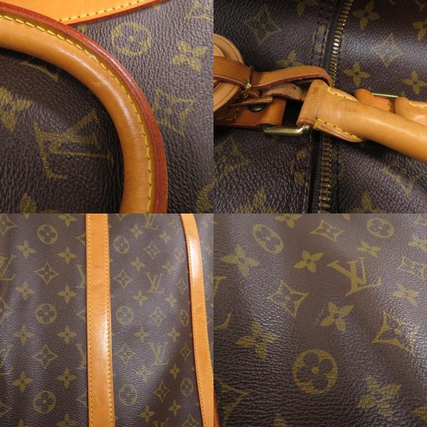 7 Louis Vuitton Keepall 55 Monogram Boston Bag Monogram Canvas