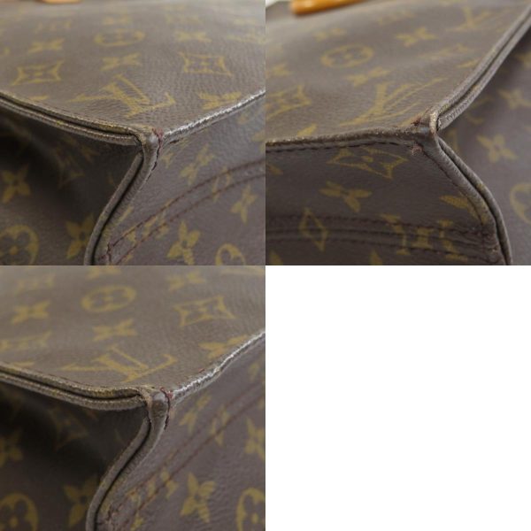 7 Louis Vuitton Sac Plat Monogram Handbag Monogram Canvas