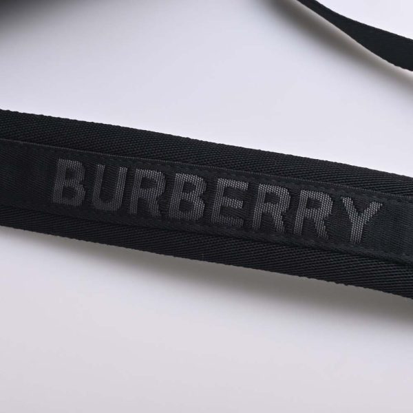 7 Burberry Nylon Logo Backpack Rucksack Black