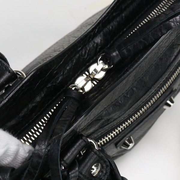 7 Balenciaga Classic Mini City Handbag Black