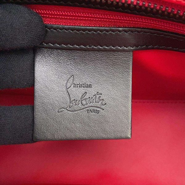 7 Christian Louboutin Bag 2way Shoulder Bag Black Red