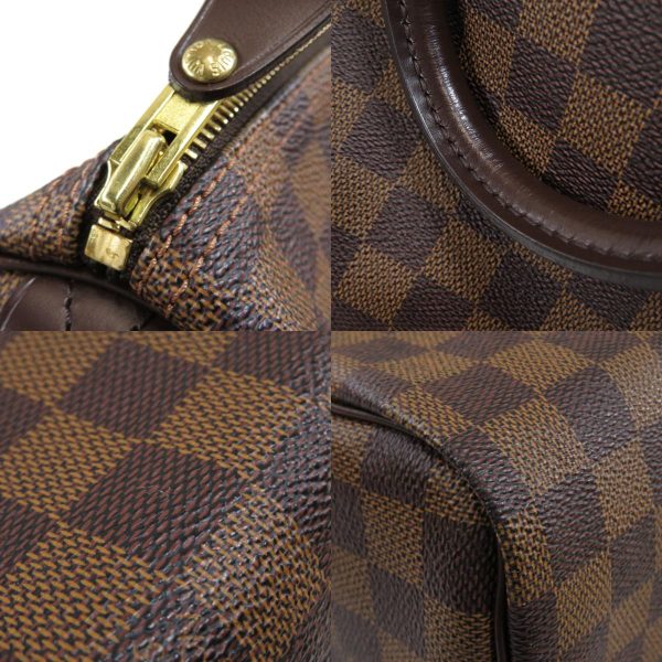 7 Louis Vuitton Speedy 30 Damier Ebene Handbag Damier Canvas