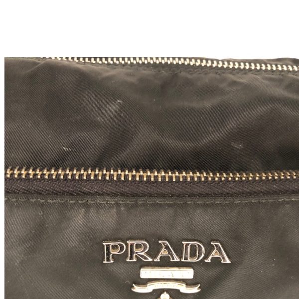 7 Prada Shoulder Bag Nylon Shoulder Bag Black