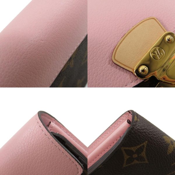 7 Louis Vuitton Portefeuille Pallas Monogram Long Wallet With Coin Purse Monogram Canvas