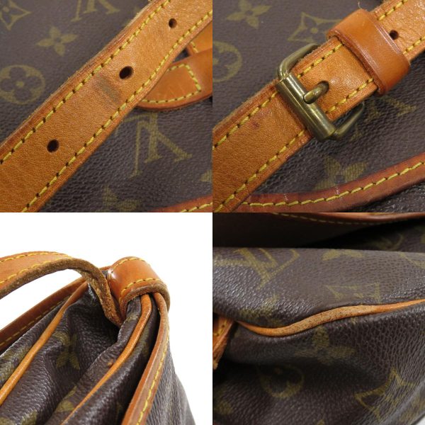 8 Louis Vuitton Saumur M Monogram Shoulder Bag Monogram Canvas