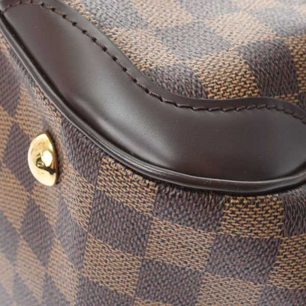 8 Louis Vuitton Damier Verona MM Brown Ebene Damier Canvas Tote Bag