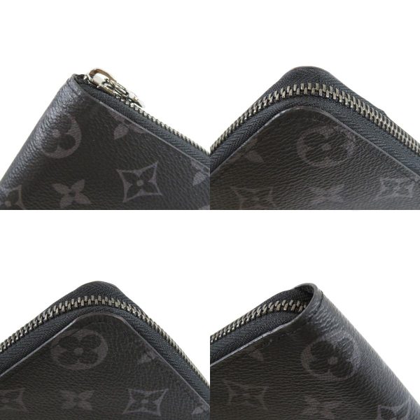 8 Louis Vuitton Zippy Wallet Vertical Eclipse Long Wallet With Coin Purse Monogram Eclipse