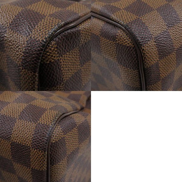 8 Louis Vuitton Speedy 30 Damier Ebene Handbag Damier Canvas