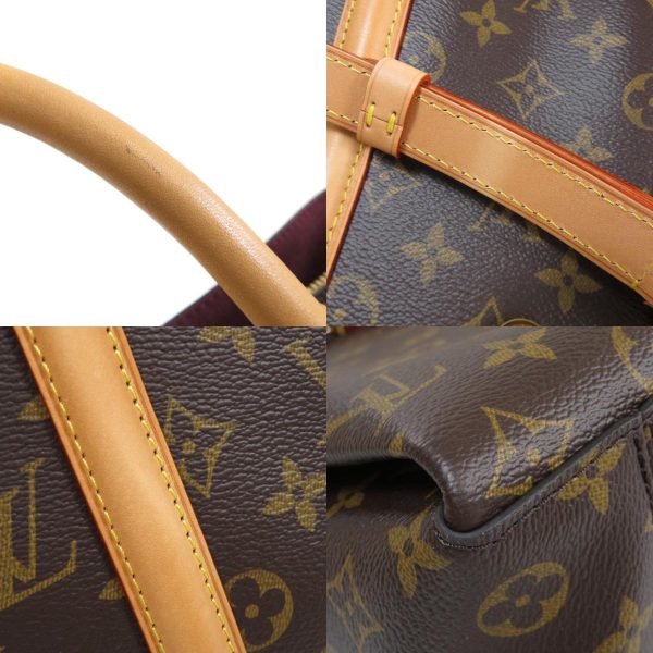 8 Louis Vuitton Soufflot MM Handbag Monogram Canvas