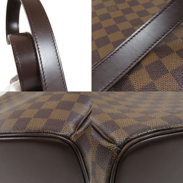 8 Louis Vuitton Ipanema GM Damier Ebene Shoulder Bag Damier Canvas