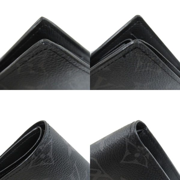 8 Louis Vuitton Portefeuil Marco Monogram Eclipse Bifold Wallet With Coin Purse