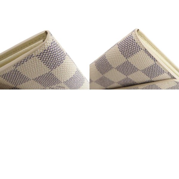 8 Louis Vuitton Portefeuille Sala Damier Azur Long Wallet With Coin Purse Damier Canvas