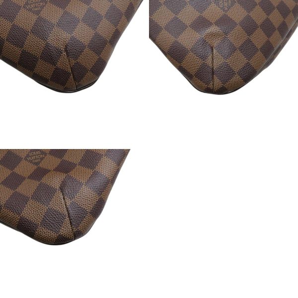 8 Louis Vuitton Bloomsbury PM Damier Ebene Shoulder Bag Damier Canvas