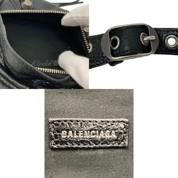 8040000642789 3 Balenciaga Le Cagole Medium Belt Bag Black