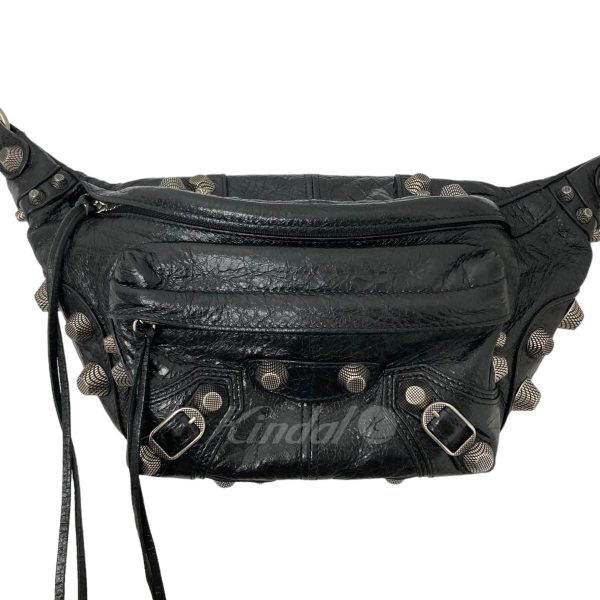 8040000642789 4 Balenciaga Le Cagole Medium Belt Bag Black