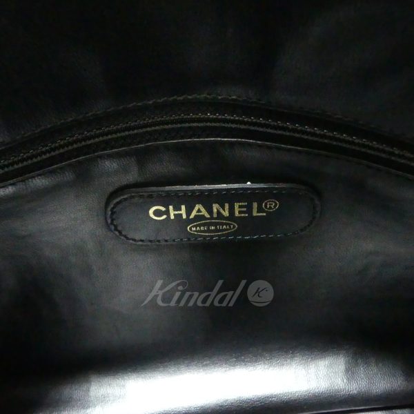 8081000041684 6 Chanel Bicolor Coco Mark 2way Leather Shoulder Hand Boston Bag