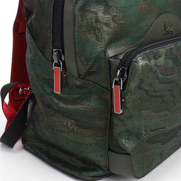 9 Christian Louboutin Backpack Rucksack Jacquard