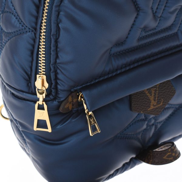 9 Louis Vuitton Monogram Palm Springs Backpack Mini Navy