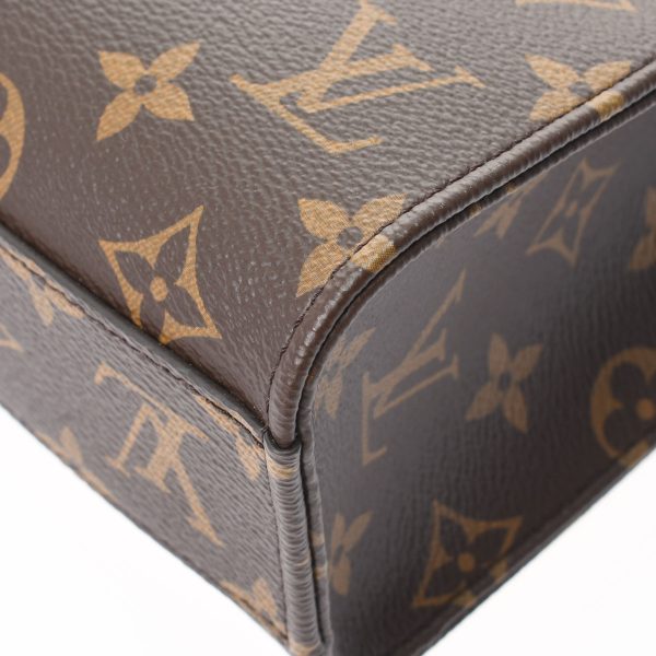 9 Louis Vuitton Sac Plat BB Brown Monogram Canvas Tote Bag