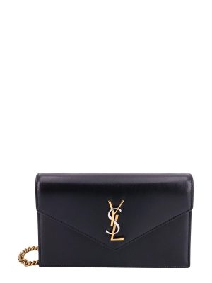 d3f709f3cd81b82 ia 1 Yves Saint Laurent Black Nero Cassandra Wallet Leather