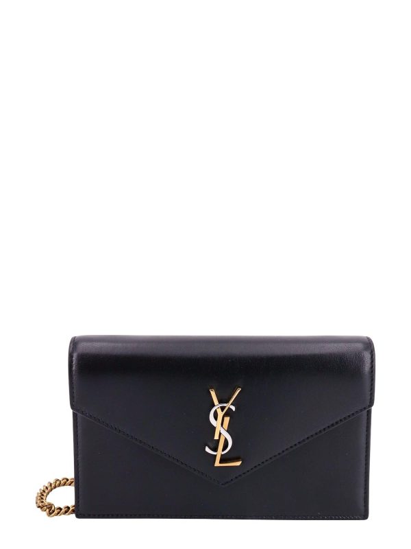 d3f709f3cd81b82 ia 1 Yves Saint Laurent Black Nero Cassandra Wallet Leather