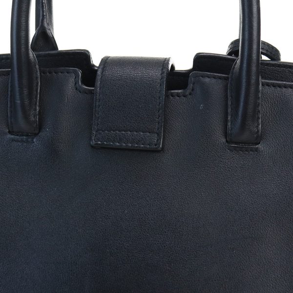 usdsl58789011 10 Saint Laurent Baby Downtown Cabas Handbag Leather