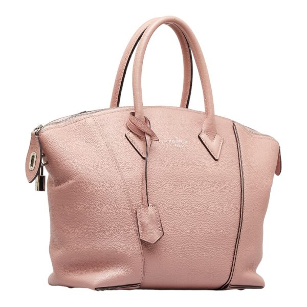 1 0110529 3 Louis Vuitton Parnasea Lockit PM Shoulder Bag Magnolia Pink Leather