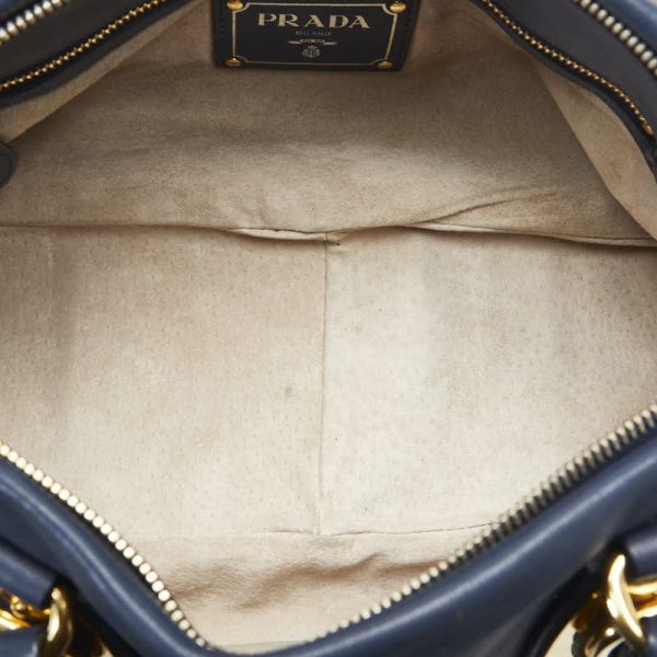 1 0122773 7 Prada Handbag Shoulder Bag Leather