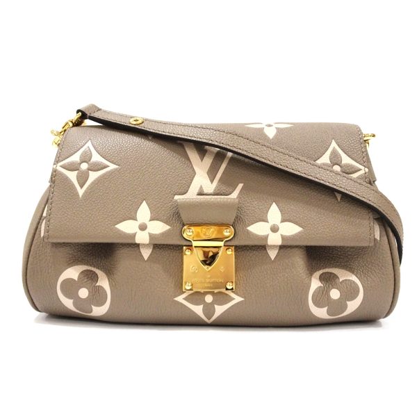 1 Louis Vuitton Favorite NM Chain Shoulder Bag Empreinte Tourtrail Crème