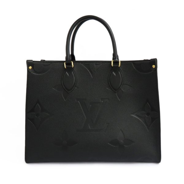 1 Louis Vuitton On the Go MM Monogram Empreinte Noir Black