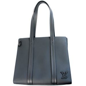 1 Louis Vuitton Manhattan GM Handbag Monogram Canvas Brown Women LV