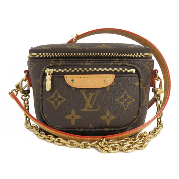 1 Louis Vuitton Mini Bum Bag Monogram Shoulder Bag Brown