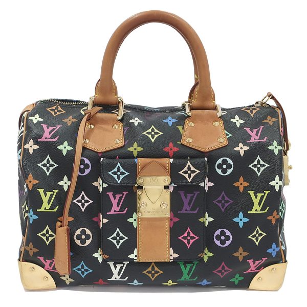 1 Louis Vuitton Handbag Speedy 30 Monogram Multicolor