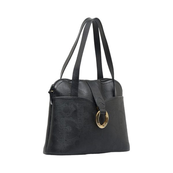 1 Dior Trotter Tote Bag Black Leather