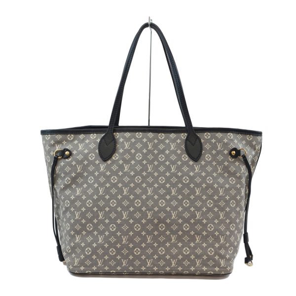 1 Louis Vuitton Neverfull MM Tote Bag Monogram Navy