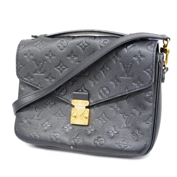 1 Louis Vuitton Monogram Empreinte Pochette Metis MM Noir