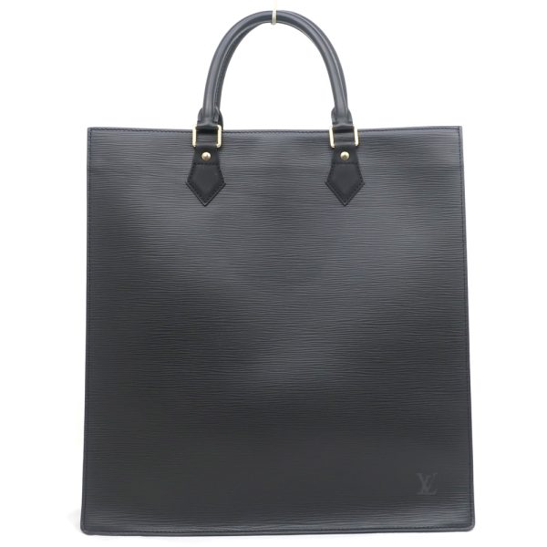 1 Louis Vuitton Sac Plac Tote Epi Leather Black