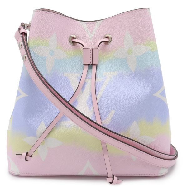 1 Louis Vuitton Escale Neo Shoulder Bag Drawstring Pastel