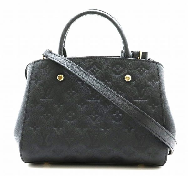 1 Louis Vuitton Empreinte Montaigne BB Crossbody Noir Black