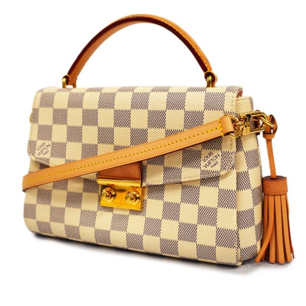 1 Louis Vuitton Croisette Bag Damier Azur