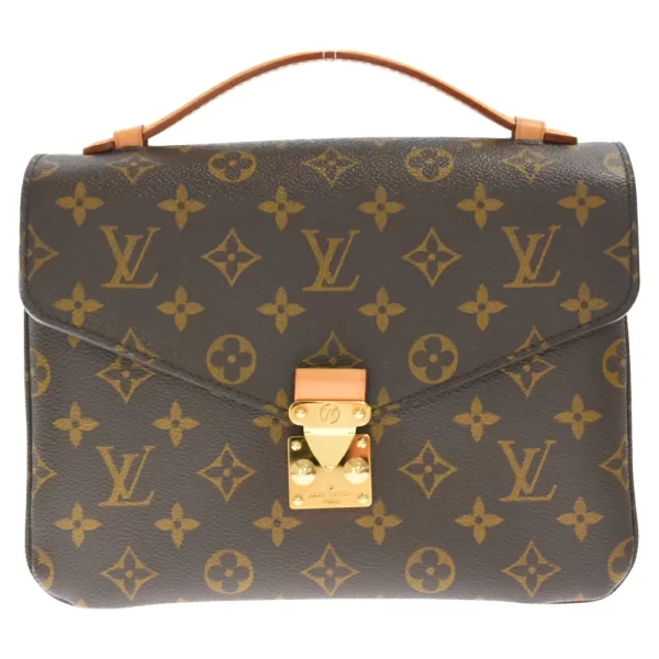 1 Louis Vuitton Monogram Pochette Metis MM Brown