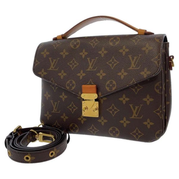 1 Louis Vuitton Monogram Pochette Metis MM Brown