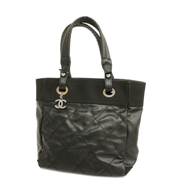 1 Chanel Tote Bag Paris Biarritz Black