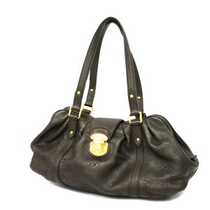 1 PRADA shoulder bag VELA NERO Black