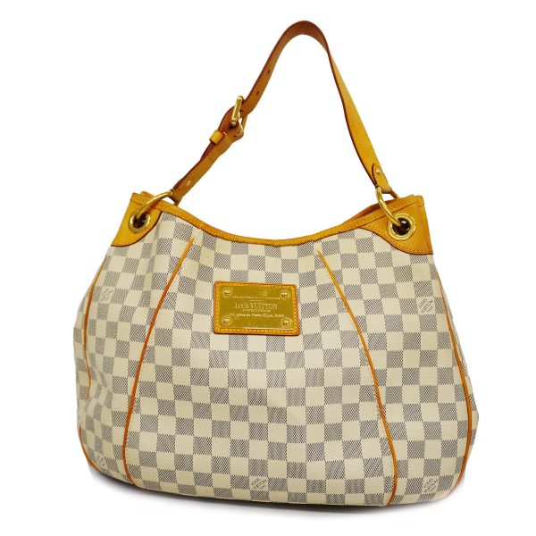 1 Louis Vuitton Shoulder Bag Damier Azur Galliera PM